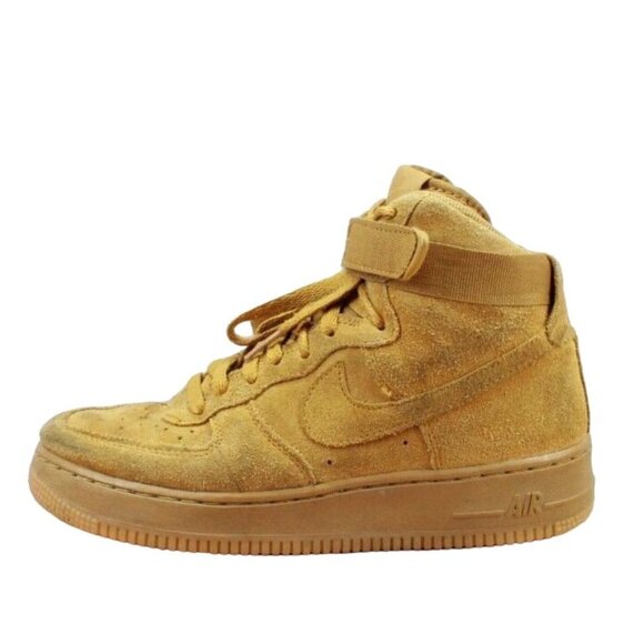 Nike Other - Nike AF1 Air Force 1 High LV8 Brown Suede High Top Sneakers Size 6 Y